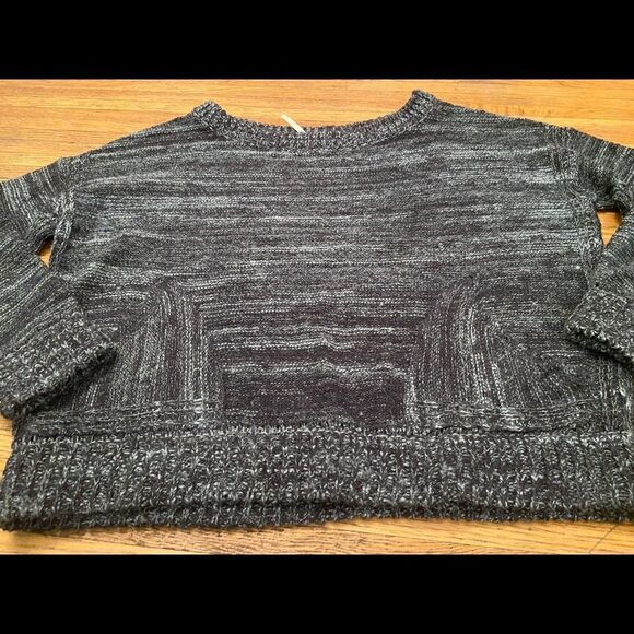 Free People black/grey sweater  - Picture 3 of 3